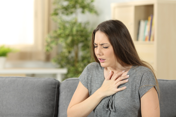 Suy hô hấp mạn khiến bệnh nhân khó thở