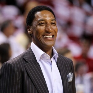 Scottie Maurice Pippen played for the Chicago Bulls. He won six NBA titles with the Bulls. Pippen and Michael Jordan helped make basketball