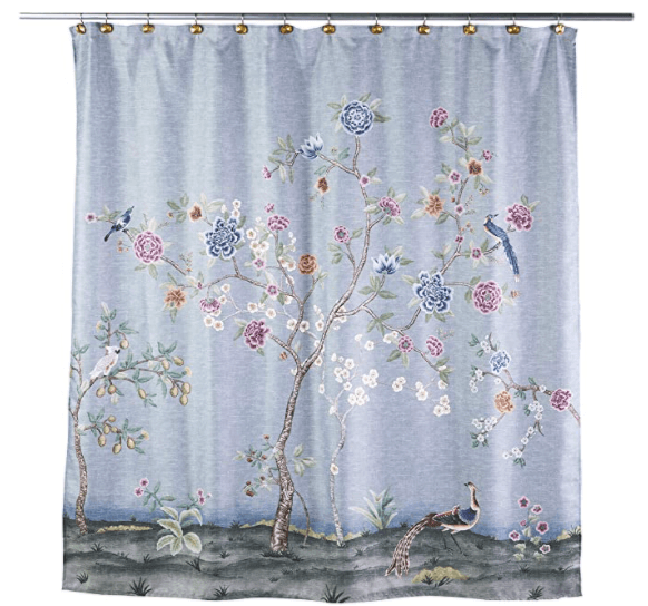 shower curtains with flowers