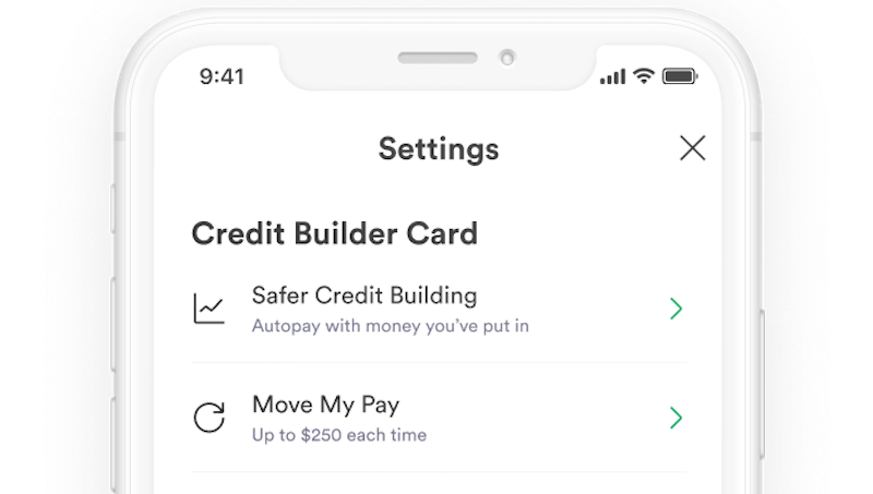 Chime Credit Builder app
