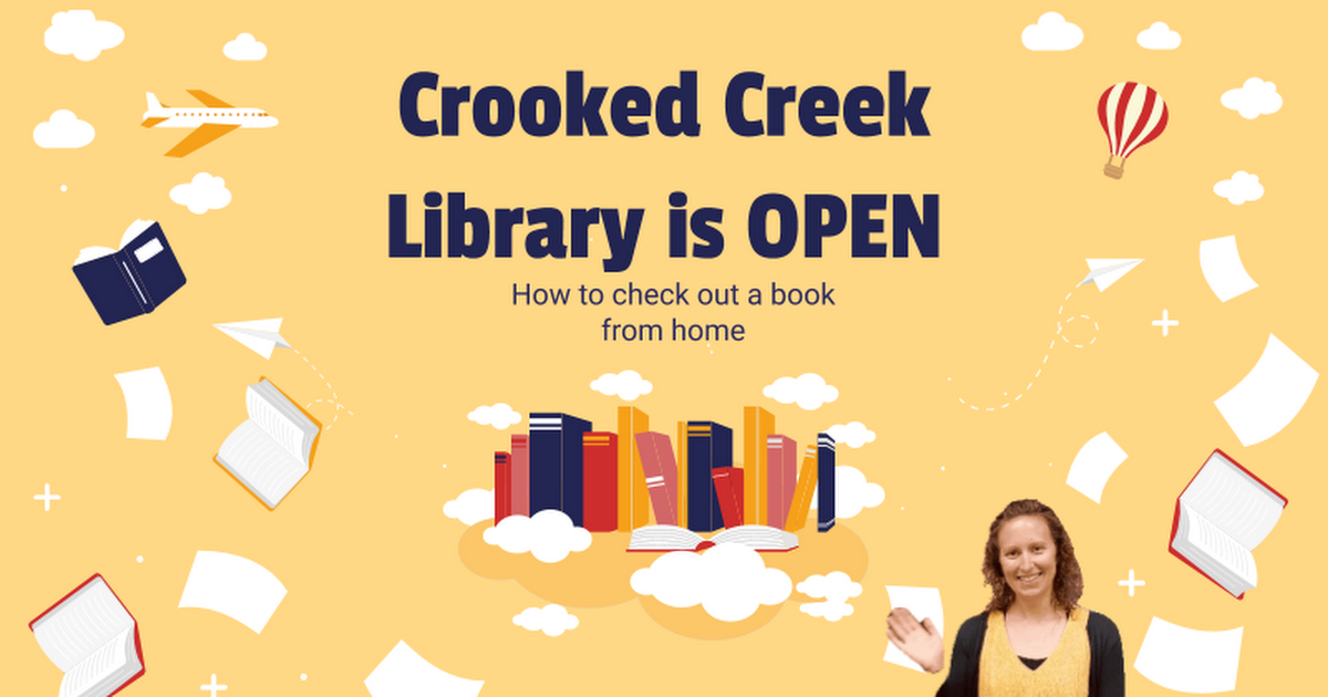 Crooked Creek Book Check Out
