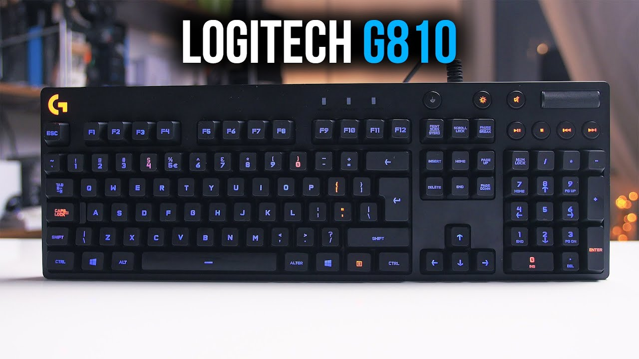 Đánh giá bàn phím Logitech G810 Orion Spectrum RGB Mechanical 