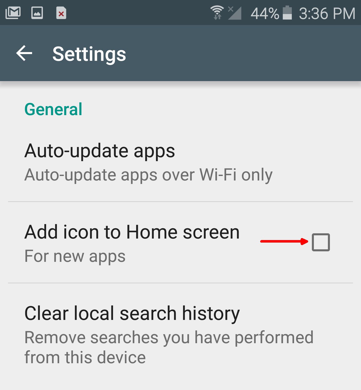  android, setting terbaru