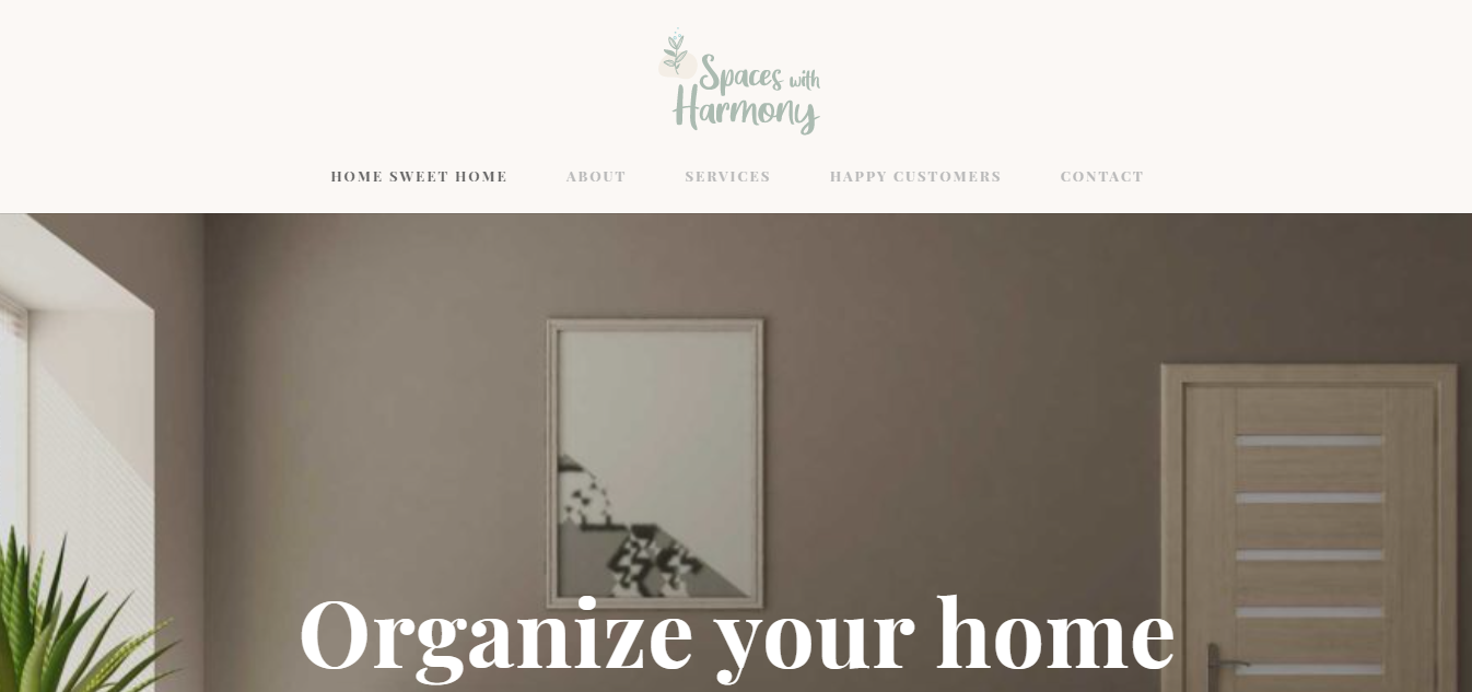 Spaces with Harmony website