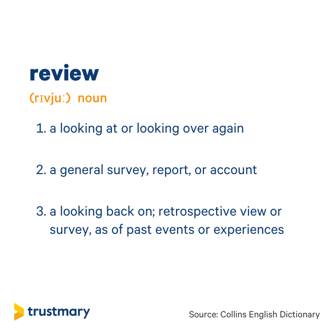 review definition