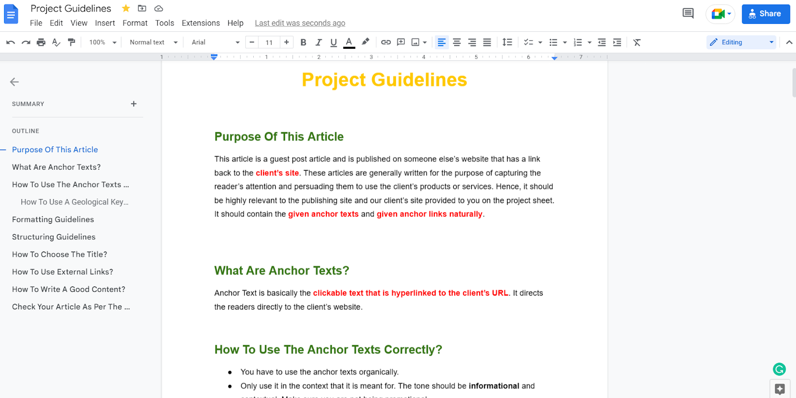 bulk content writing