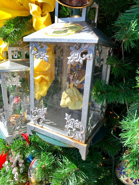Belle Ornament at Christmas Tree Trail