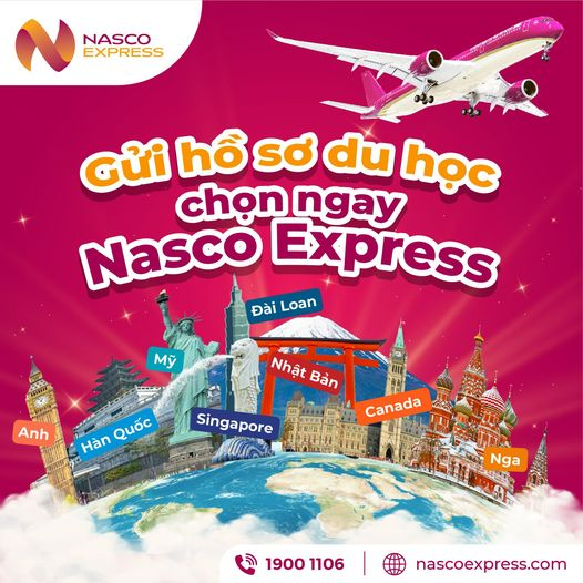 Dịch vụ gửi hồ sơ du học an toàn uy tín cùng Nasco Express