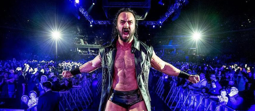 Drew McIntyre during an event