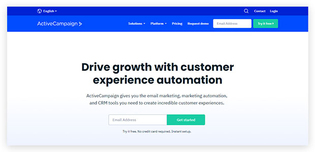 Best email platform software #5: ActiveCamapgin