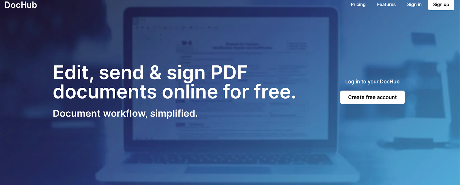 DocHub - Edit, send & sign PDF documents online for free