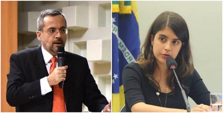 Tabata Amaral acusa ministro Weintraub de divulgar seu telefone