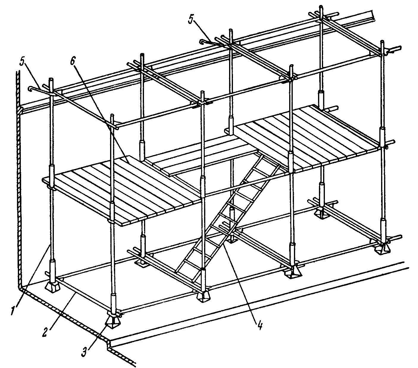 конструкция лесов