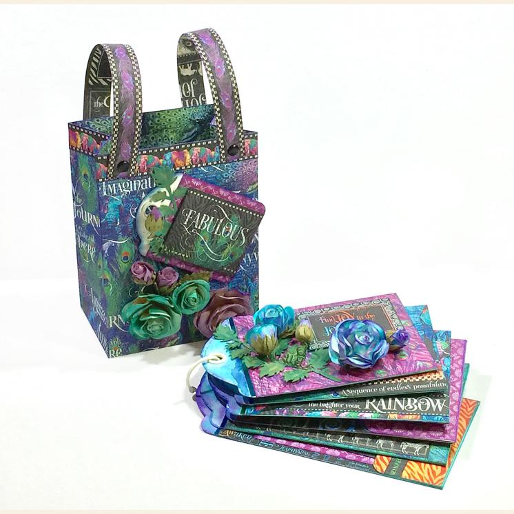 Club G45 Vol 7 2019 Kaleidoscope Gift Bag & Staggered Tag Album
