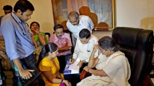 Presidency University Vice-Chancellor Anuradha Lohia's medical check-up