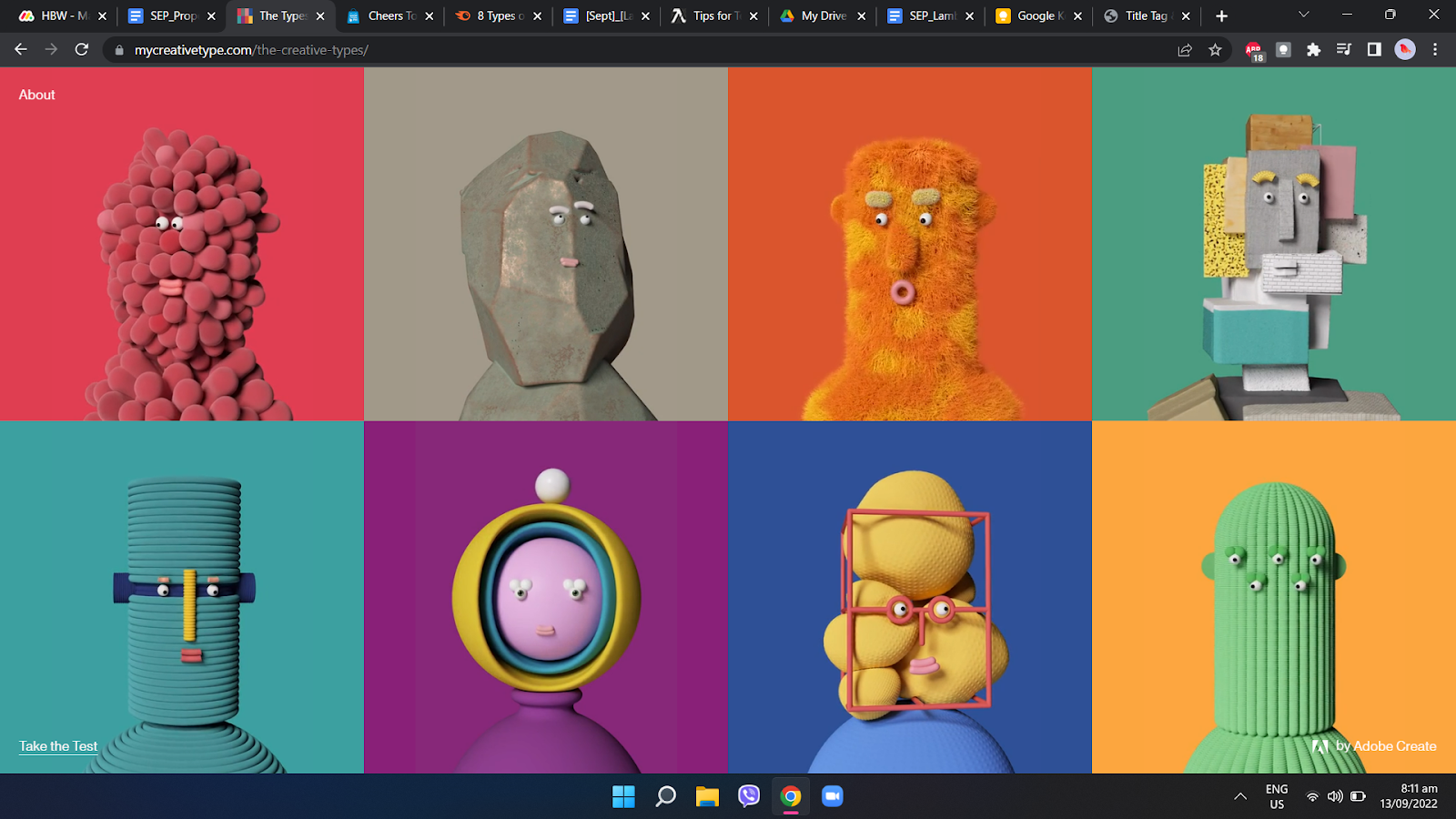 3D character avatars