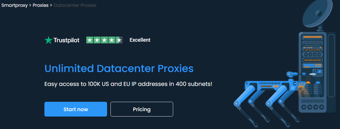 smartproxy datacenter proxies