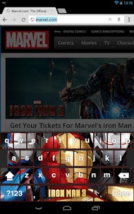 Download Iron Man 3 Keyboard apk