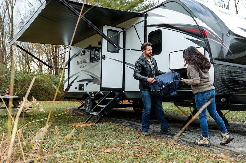 what material are RV awnings made out of