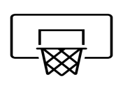 Basketball Hoop outline