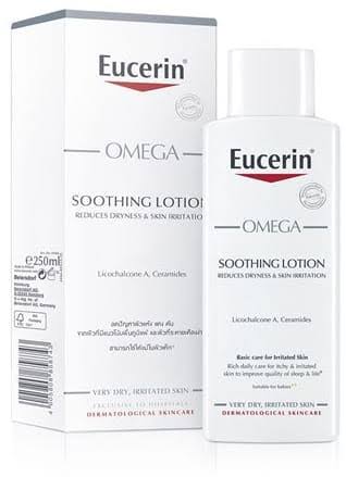 2. Eucerin Omega Soothing Lotion