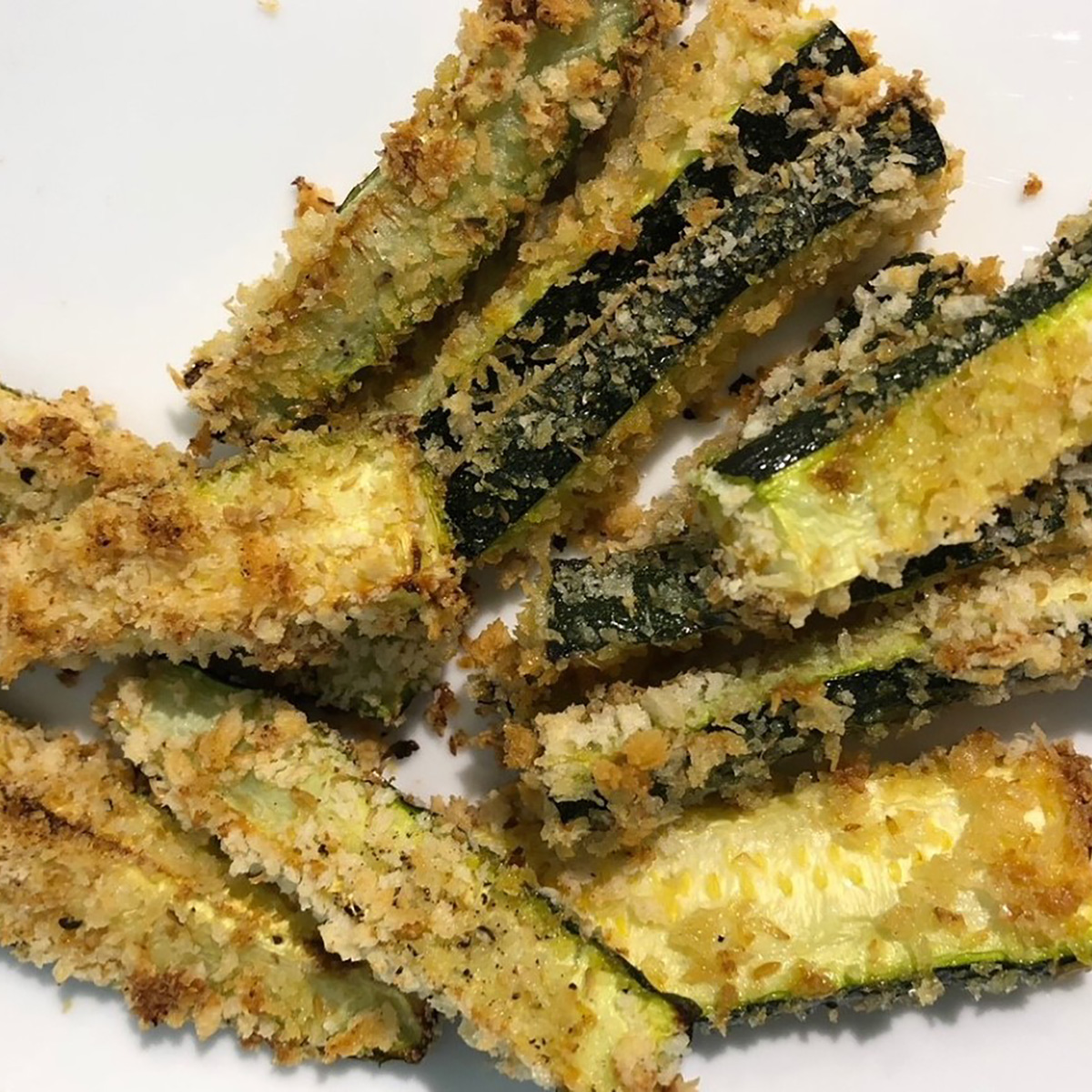 crunchy baked zucchini fries