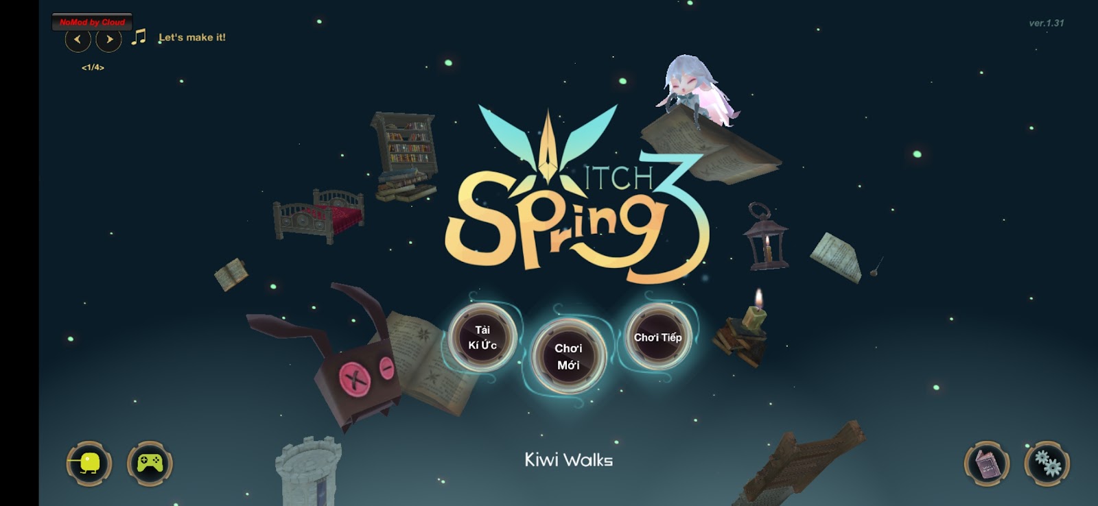 [Game Android] Witch Spring 3 Việt Hóa Mod menu