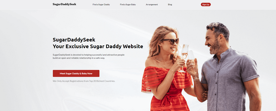 SugarDaddySeek - Over 1 Million Rich Widower on The Site