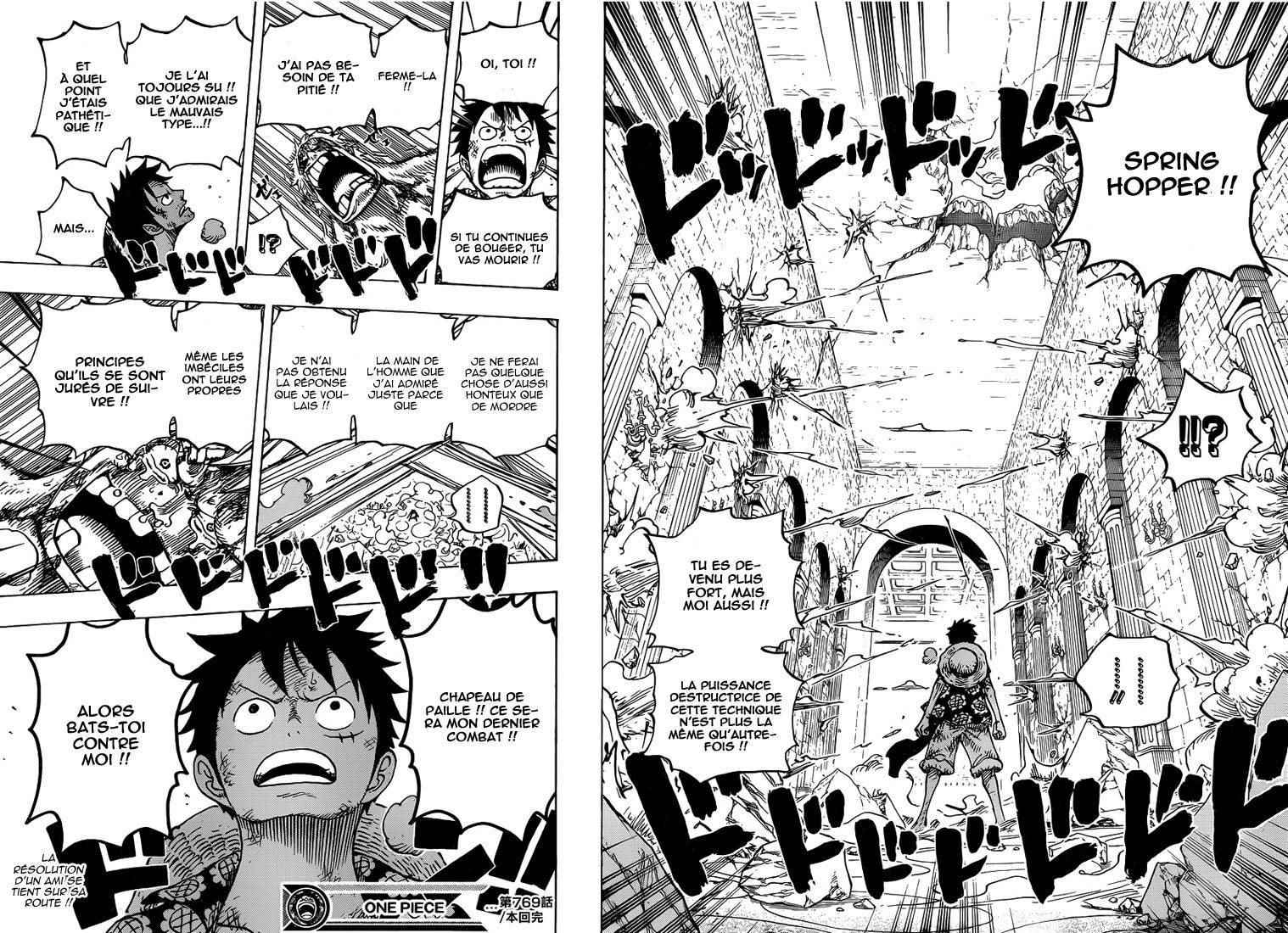 Manga One Piece Chapitre 769 - Page 17