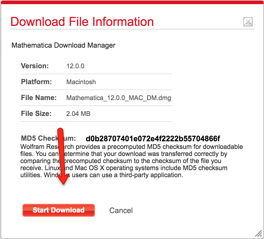 Download Mathematica Download Manager