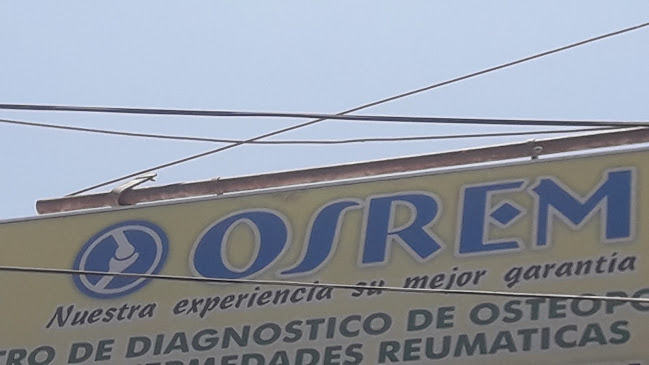 Opiniones de OSREM CENTRO DE OSTEOPOROSIS Y REUMATISMOS DENSITOMETRIA OSEA COMPLETA en Arequipa - Médico