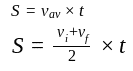 From the first equation of motion v­f = vi + at , putting the values of v­f in above equation.