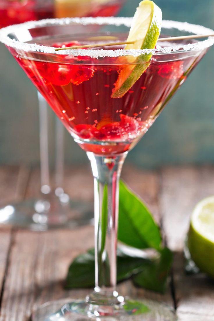 Pomegranate martini 