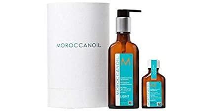 Moroccanoil Treatment Light, White Cylinder Kit (100 ml + 25ml) :  Amazon.in: Beauty