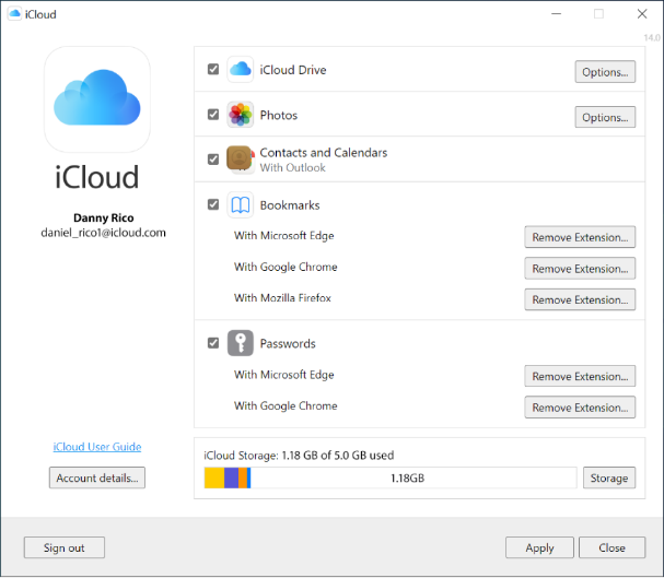 Mengatur iCloud untuk Windows di PC - Apple Support (ID)