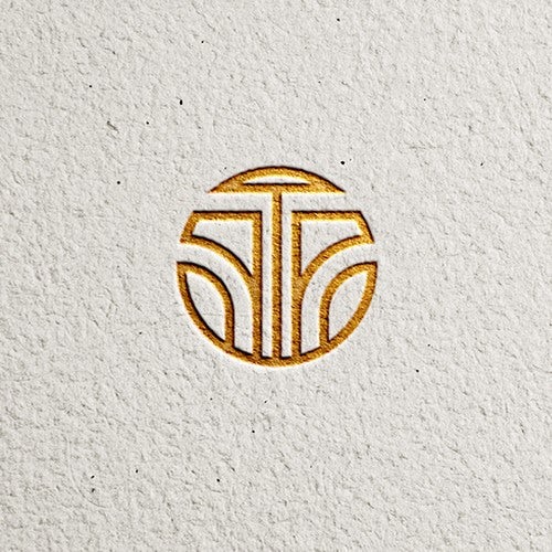 Simple gold logo