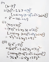 Class 8 Maths Algebraic Expressions and Identities