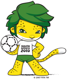 fficial mascot for the South African Football team in 2010.