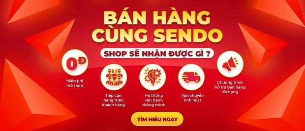 App bán hàng online sendo