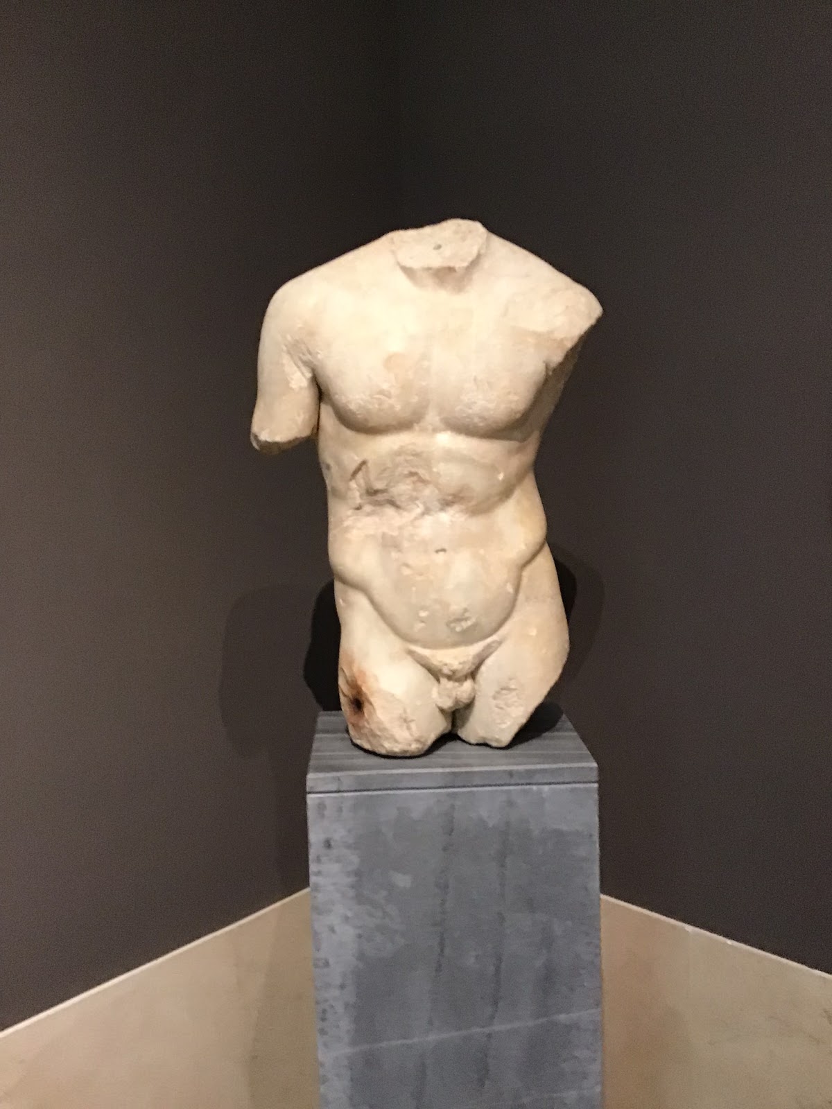 ReinaSofiaRoman - A sexy Roman nude torso carved in marble at the Reina Sofia museum