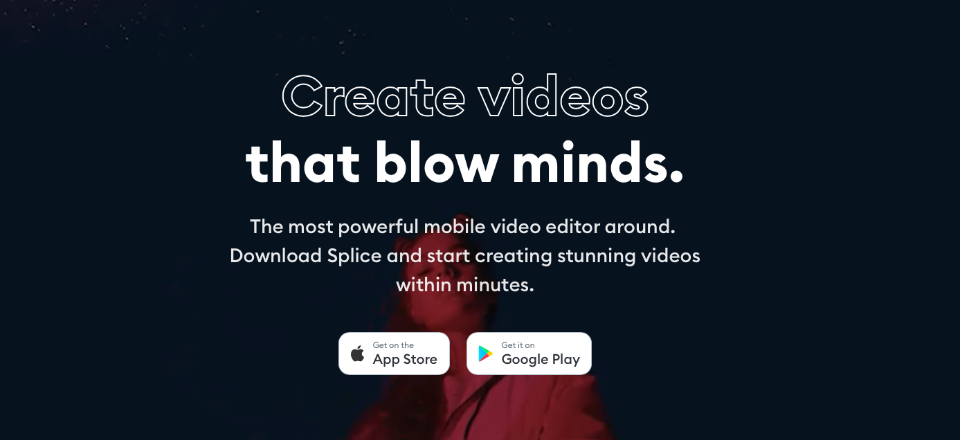 Splice TikTok video editing software 