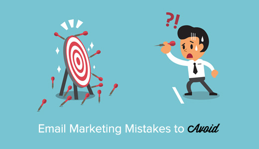 Erros de e-mail marketing a serem evitados