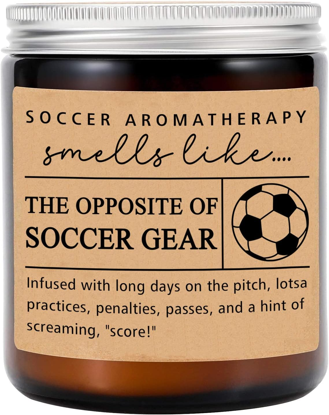 aromatherapy soccer candle