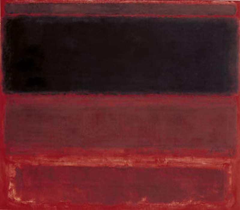 Four Darks in Red, Mark Rothko, 1958, Whitney Museum of American Art