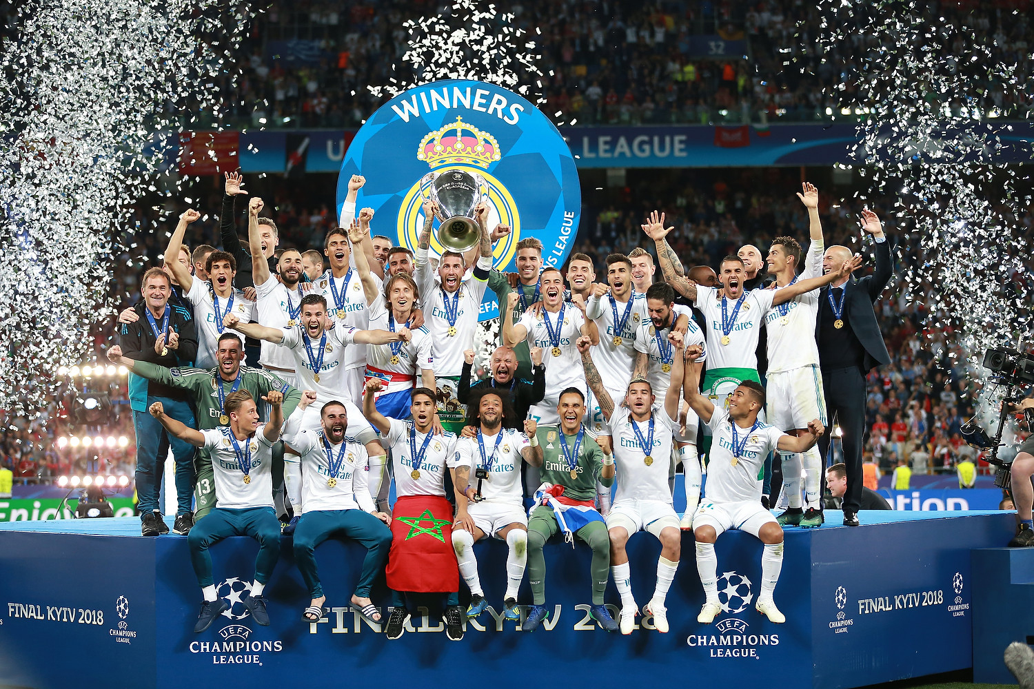 Chức vô địch Champions League danh giá của Real vào năm 2018