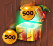 Jingle Spin gift symbol 500