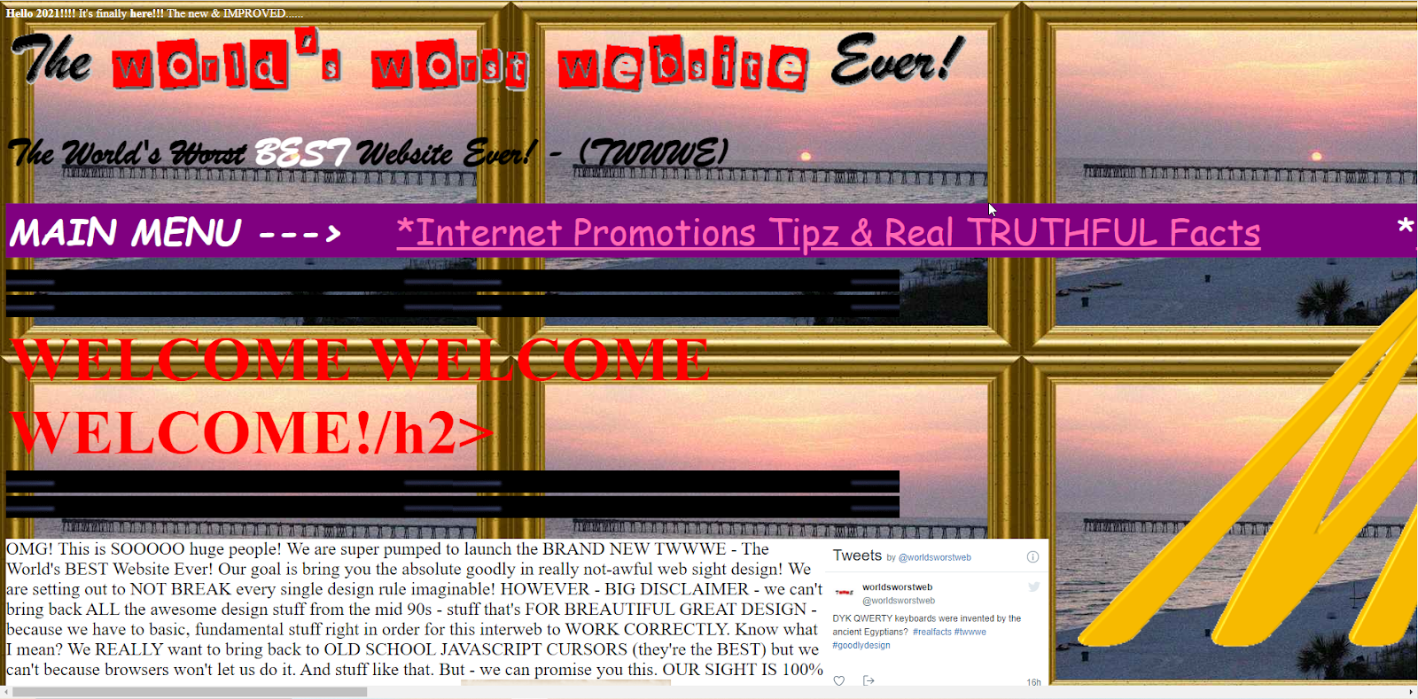 Top 20 bad website design examples uihut articles