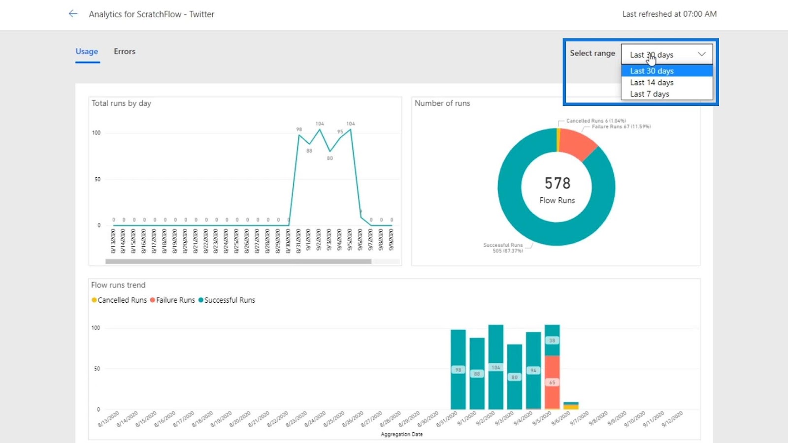 Power Automate development