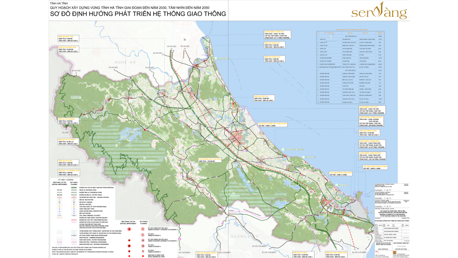 Quy hoạch vùng tỉnh Hà Tĩnh