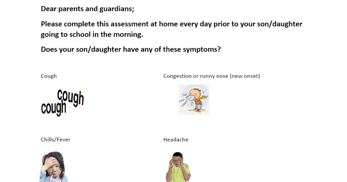 Dear parents and guardians.symptom daily screen.docx